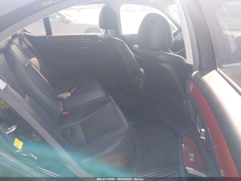 2009 Lexus Ls 460 VIN: JTHBL46F595090120 Lot: 43133858