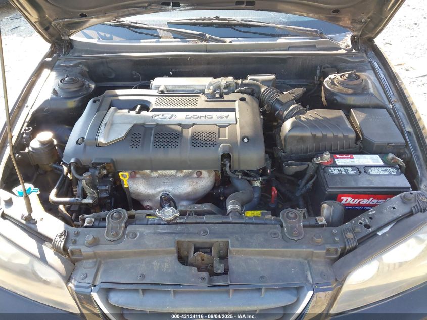 2005 Hyundai Elantra Gls/Gt VIN: KMHDN46D25U024333 Lot: 43134116