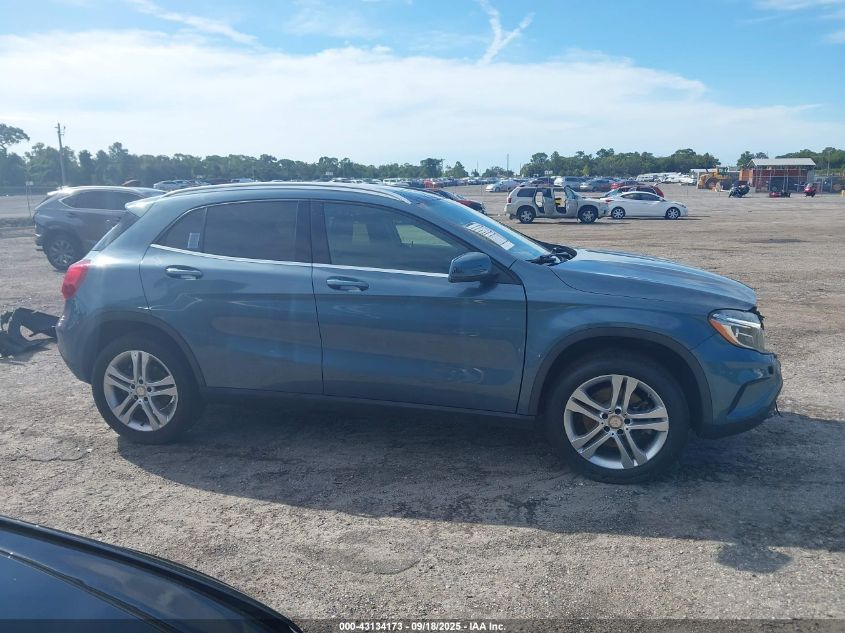 2015 Mercedes-Benz Gla 250 4Matic VIN: WDCTG4GB9FJ034250 Lot: 43134173