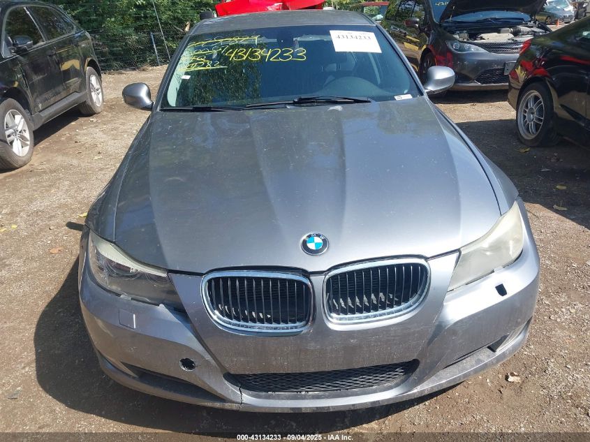 2011 BMW 328I xDrive VIN: WBAPK7C56BF084282 Lot: 43134233