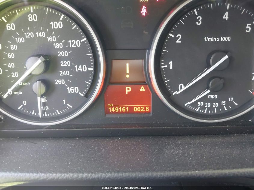 2011 BMW 328I xDrive VIN: WBAPK7C56BF084282 Lot: 43134233