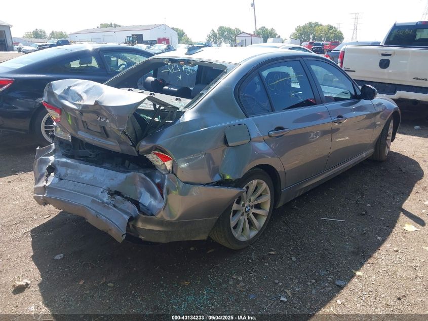 2011 BMW 328I xDrive VIN: WBAPK7C56BF084282 Lot: 43134233