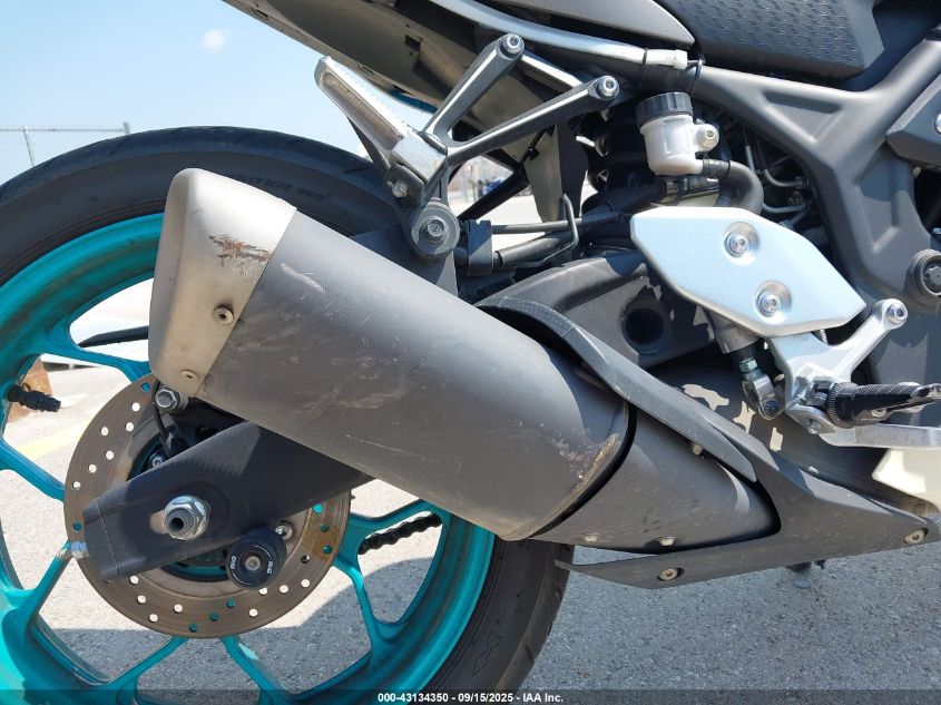 2024 Yamaha Yzfr3 A VIN: MH3RH18Y3RK016163 Lot: 43134350