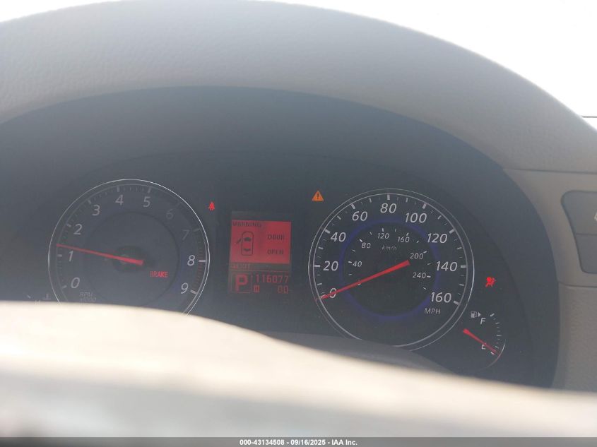 2008 Infiniti G35 Journey VIN: JNKBV61E38M212711 Lot: 43134508