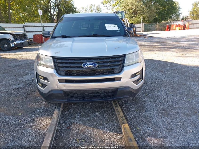 2017 Ford Police Interceptor VIN: 1FM5K8AR2HGD92408 Lot: 43134543