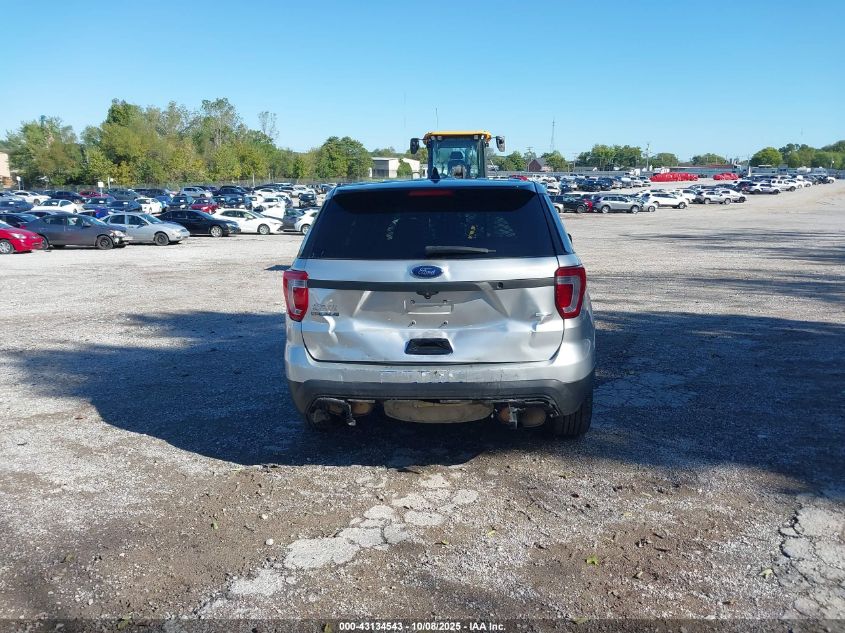 2017 Ford Police Interceptor VIN: 1FM5K8AR2HGD92408 Lot: 43134543