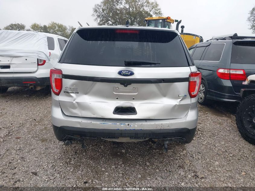 2017 Ford Police Interceptor VIN: 1FM5K8AR2HGD92408 Lot: 43134543