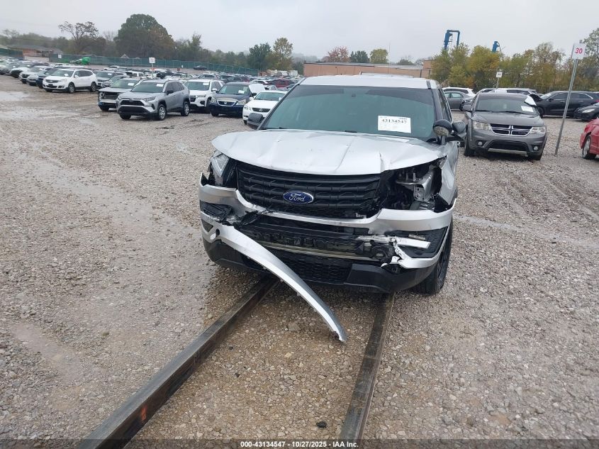 2017 Ford Police Interceptor VIN: 1FM5K8AR0HGD92410 Lot: 43134547