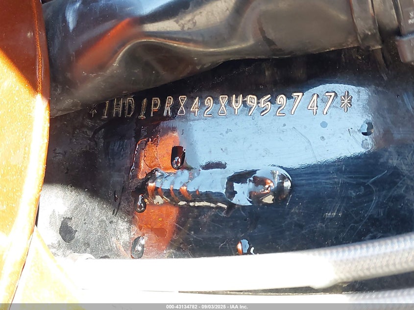 2008 HARLEY-DAVIDSON FLHTCUSE3 105TH ANNIVERSARY EDITION 1HD1PR8428Y952747