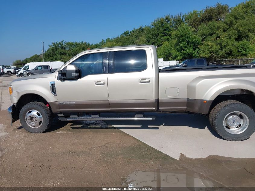 2017 Ford F-350 Lariat VIN: 1FT8W3DT9HEE81033 Lot: 43134859