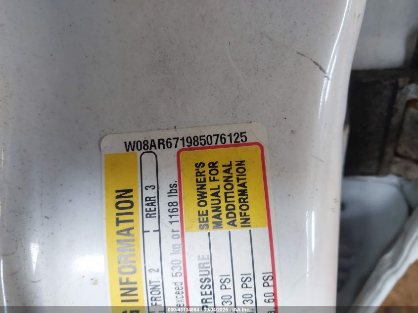 2008 Saturn Astra Xe VIN: W08AR671985076125 Lot: 43134864