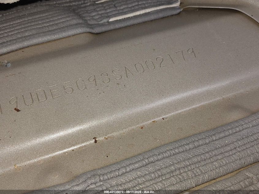 2025 Acura Integra Type S VIN: 19UDE5G93SA002179 Lot: 43135073