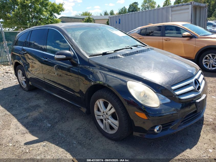 2008 Mercedes-Benz R 350 4Matic black suv gasoline 4JGCB65E28A085388 photo #1