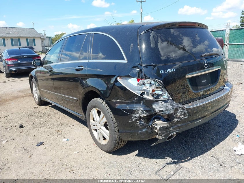 2008 Mercedes-Benz R 350 4Matic black suv gasoline 4JGCB65E28A085388 photo #4