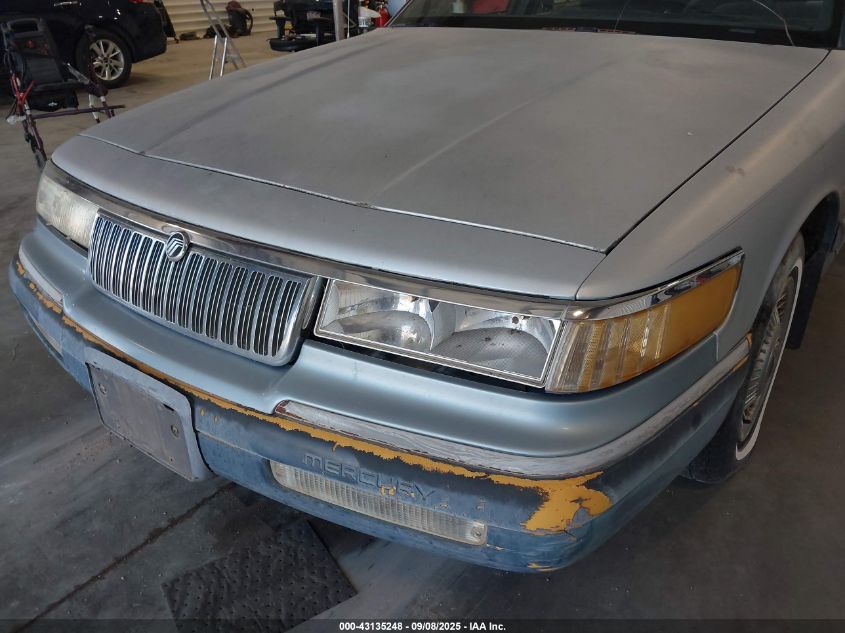 1992 Mercury Grand Marquis Gs VIN: 2MECM74WXNX623559 Lot: 43135248