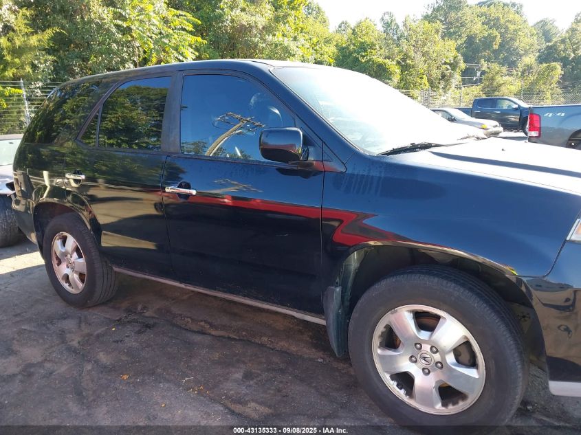 2006 Acura Mdx VIN: 2HNYD182068537145 Lot: 43135333