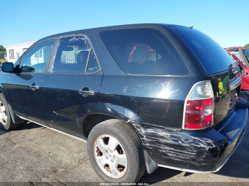 2006 Acura Mdx VIN: 2HNYD182068537145 Lot: 43135333