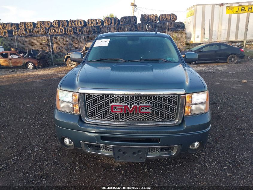 2011 GMC Sierra 1500 Denali VIN: 3GTP2XE21BG407710 Lot: 43135342