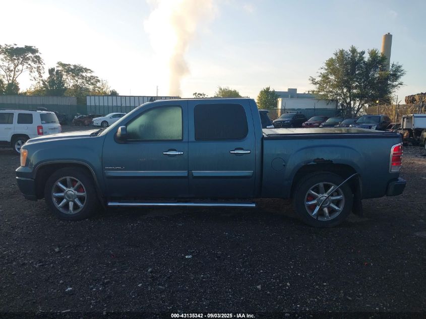 2011 GMC Sierra 1500 Denali VIN: 3GTP2XE21BG407710 Lot: 43135342