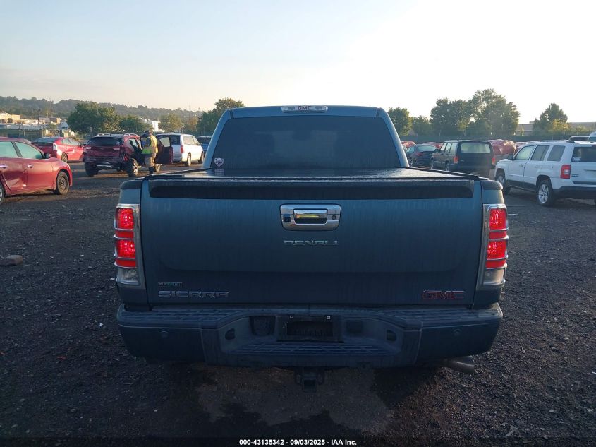 2011 GMC Sierra 1500 Denali VIN: 3GTP2XE21BG407710 Lot: 43135342