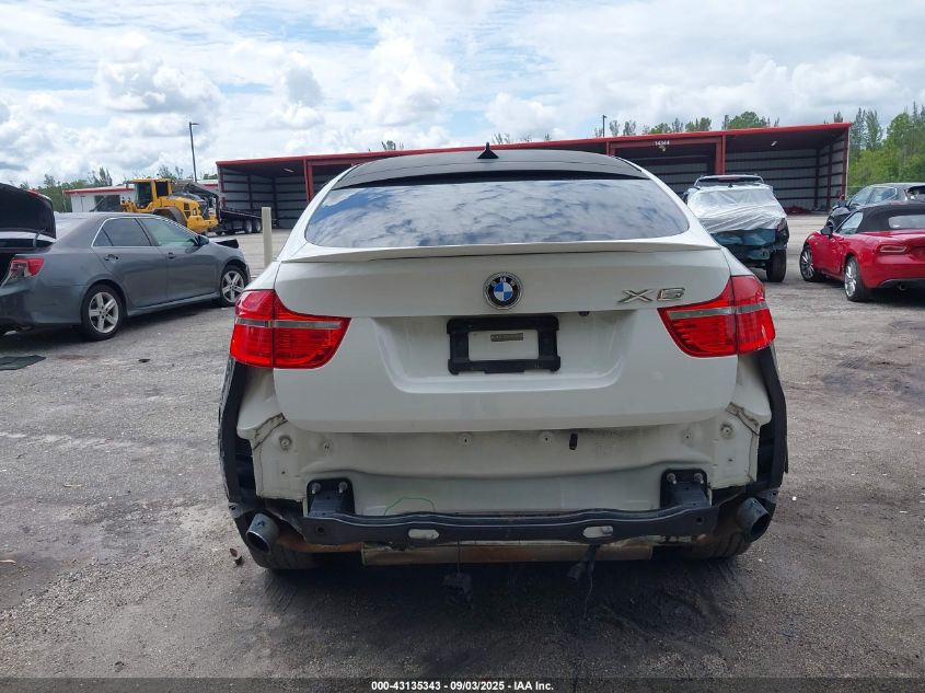 2009 BMW X6 xDrive35I VIN: 5UXFG43589L223823 Lot: 43135343