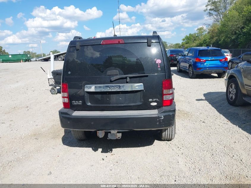 2008 Jeep Liberty Limited Edition VIN: 1J8GN58K88W147977 Lot: 43135431
