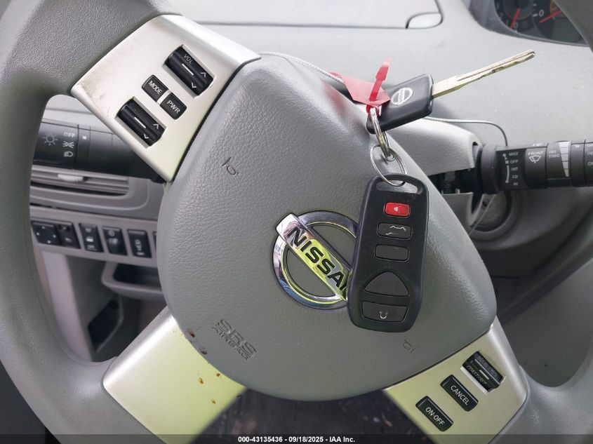 2006 Nissan Quest 3.5 S VIN: 5N1BV28UX6N121509 Lot: 43135436