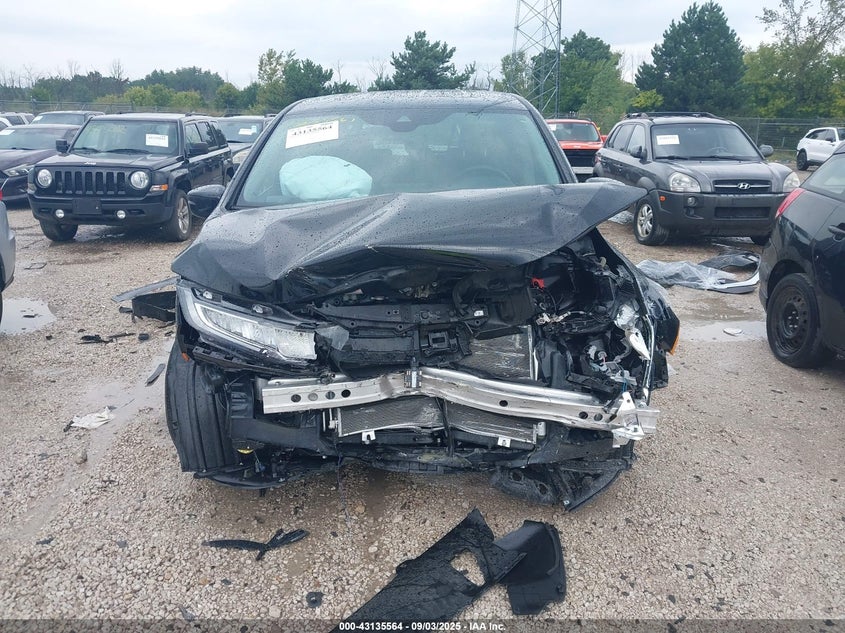 2024 Honda Odyssey Ex-L VIN: 5FNRL6H64RB003850 Lot: 43135564