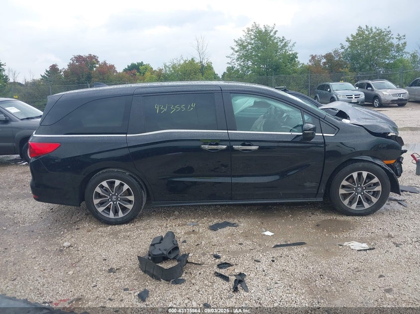 2024 Honda Odyssey Ex-L VIN: 5FNRL6H64RB003850 Lot: 43135564
