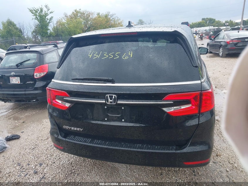 2024 Honda Odyssey Ex-L VIN: 5FNRL6H64RB003850 Lot: 43135564