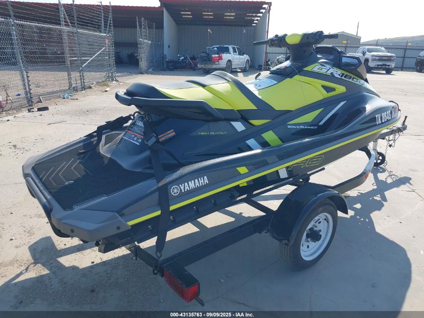 2020 Yamaha Gp1800 VIN: YAMA0373F020 Lot: 43135763