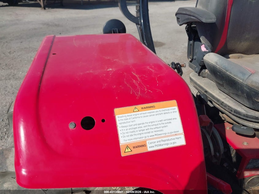 2022 Mahindra Tractor VIN: LOT-1-43135841 Lot: 43135841