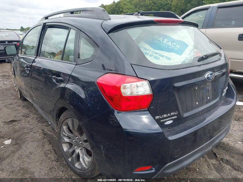 Vin: jf1gpal63eh234261, lot: 43630225, subaru impreza 2.0i sport premium 20143