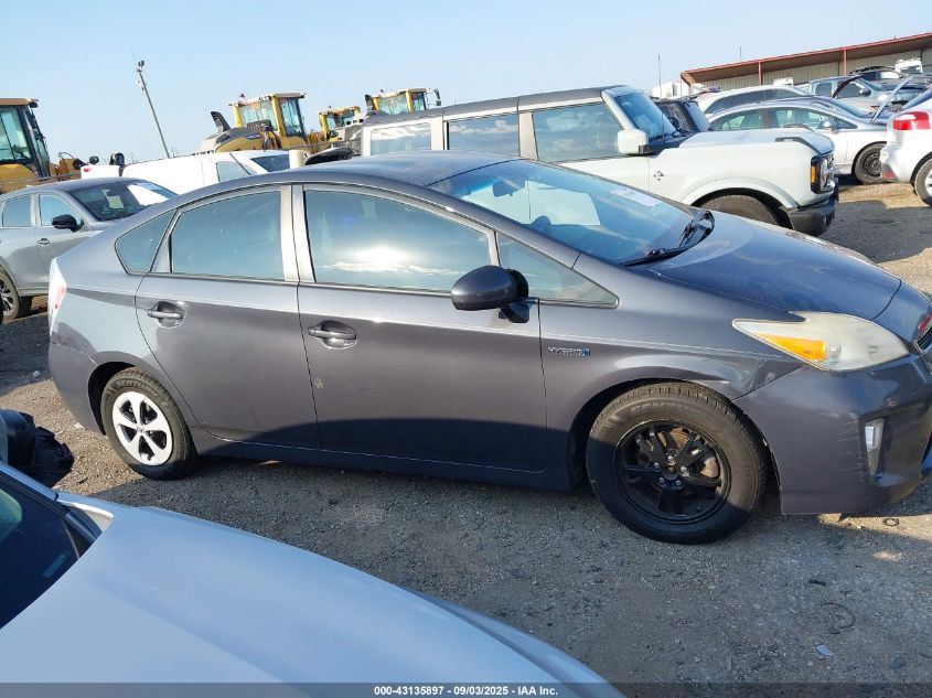 2012 Toyota Prius VIN: JTDKN3DU0C1529021 Lot: 43135897