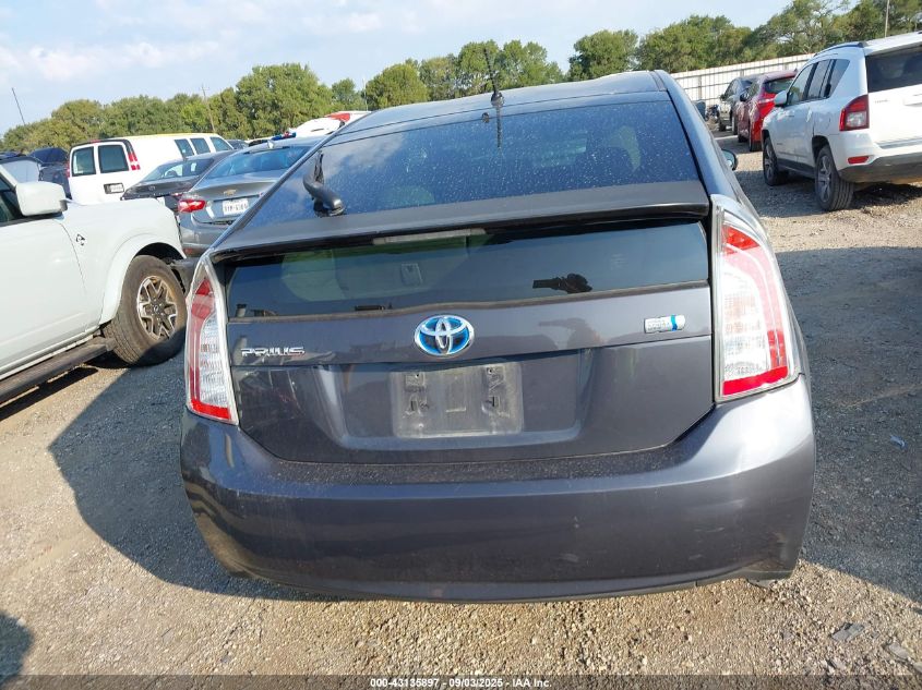 2012 Toyota Prius VIN: JTDKN3DU0C1529021 Lot: 43135897