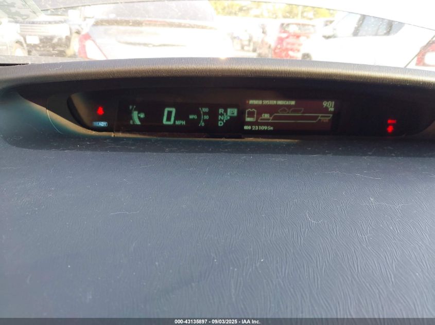 2012 Toyota Prius VIN: JTDKN3DU0C1529021 Lot: 43135897