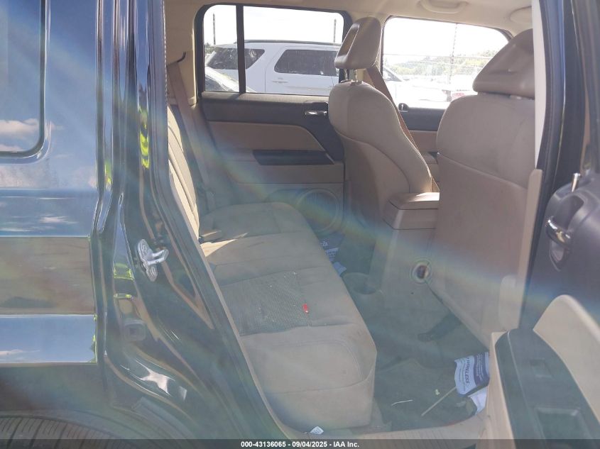 2009 Jeep Patriot Sport VIN: 1J4FF28B89D186896 Lot: 43136065