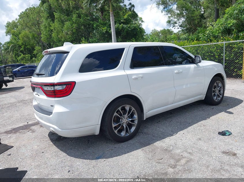 2019 DODGE DURANGO GT PLUS RWD - 1C4RDHDG4KC675918