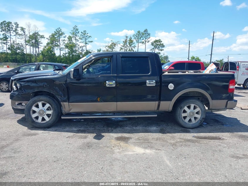 2005 Ford F-150 Lariat/Xlt VIN: 1FTPW12595KE90901 Lot: 43136075