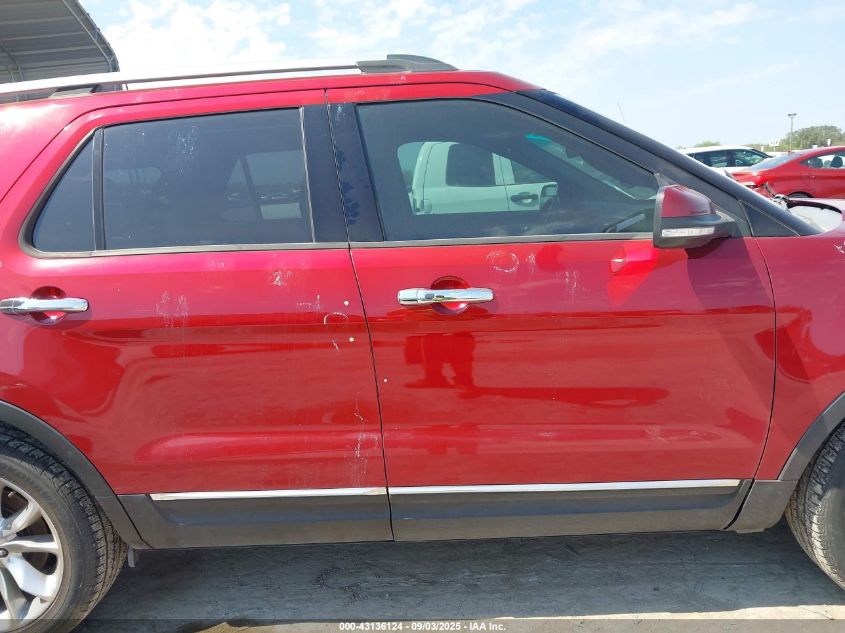2015 Ford Explorer Limited VIN: 1FM5K7F81FGB80221 Lot: 43136124