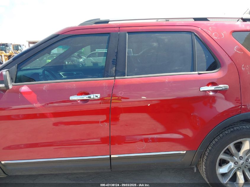 2015 Ford Explorer Limited VIN: 1FM5K7F81FGB80221 Lot: 43136124