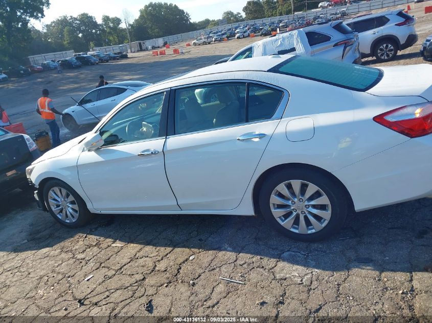 2015 Honda Accord Ex-L V-6 VIN: 1HGCR3F82FA028095 Lot: 43136132