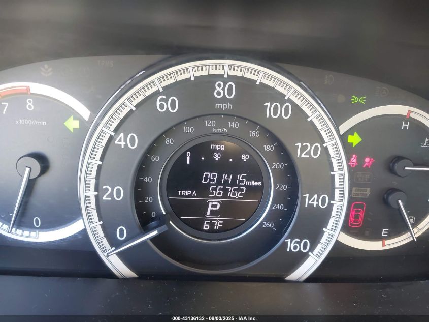 2015 Honda Accord Ex-L V-6 VIN: 1HGCR3F82FA028095 Lot: 43136132