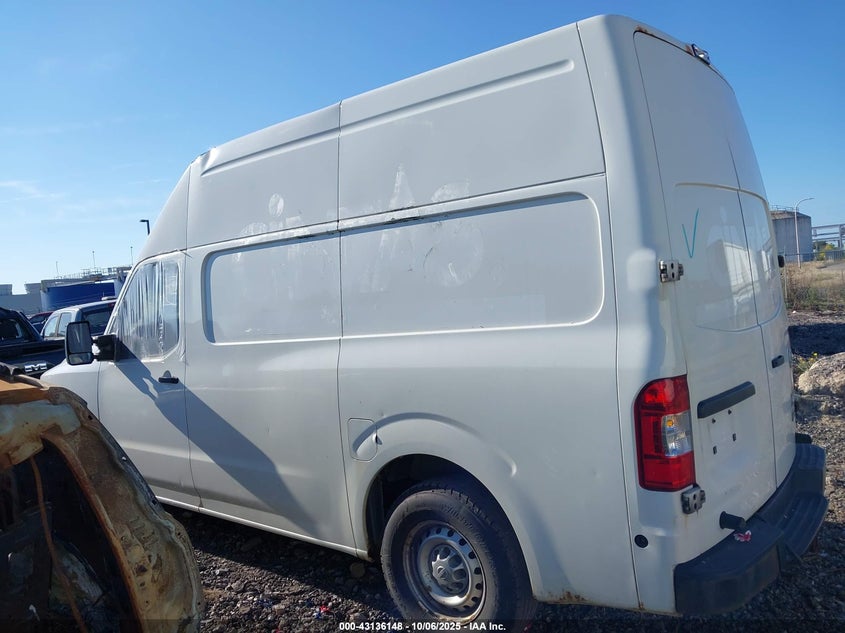 2014 Nissan Nv Cargo Nv2500 Hd S V8/Sv V8 VIN: 1N6AF0LX7EN102270 Lot: 43136148