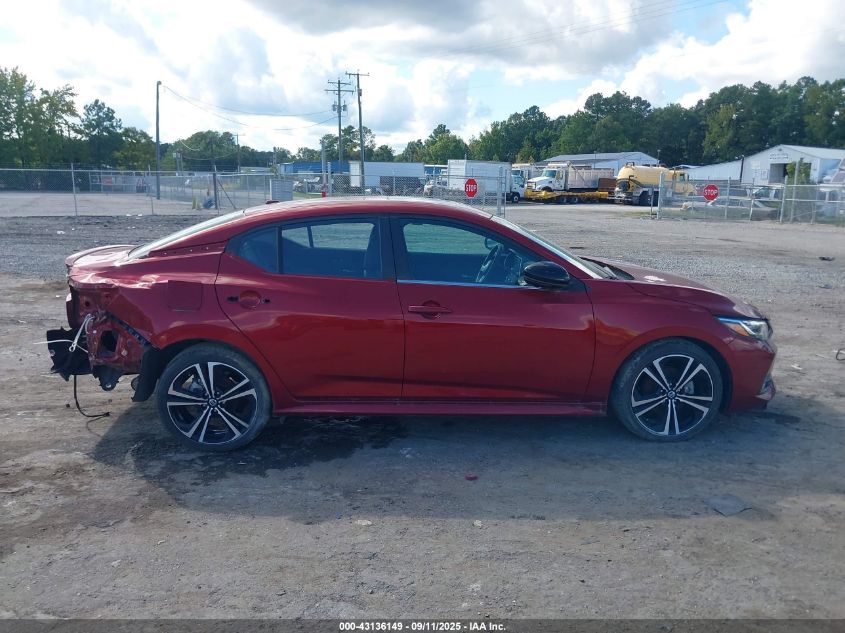 2021 Nissan Sentra Sr Xtronic Cvt VIN: 3N1AB8DV8MY302346 Lot: 43136149