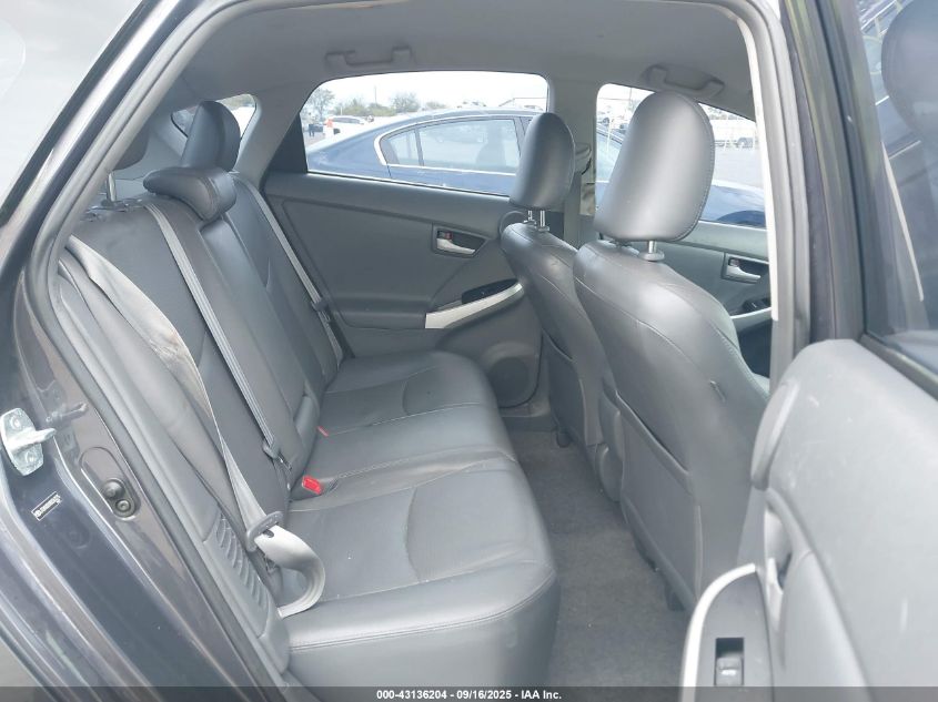 2011 Toyota Prius Four VIN: JTDKN3DU9B0263275 Lot: 43136204