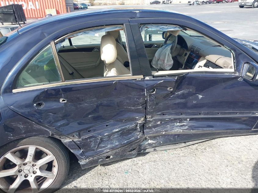 2007 Mercedes-Benz C 280 Luxury VIN: WDBRF54H87F882284 Lot: 43136265