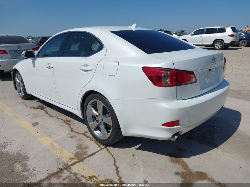 Vin: jthbf5c29b2100301, lot: 43630698, lexus is 250 20113