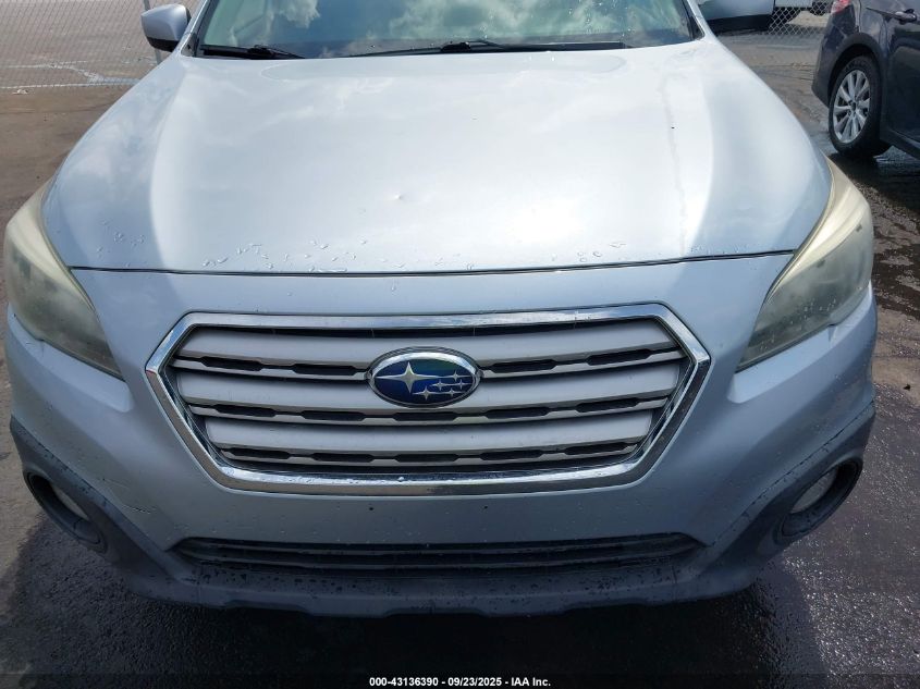 2016 Subaru Outback 2.5I Premium VIN: 4S4BSACCXG3274616 Lot: 43136390