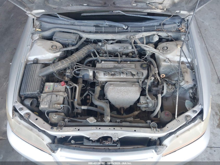 2002 Honda Accord 2.3 Lx VIN: 3HGCG665X2G702292 Lot: 43136392